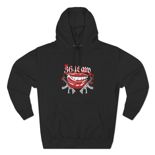 364saw Lip Hoodie